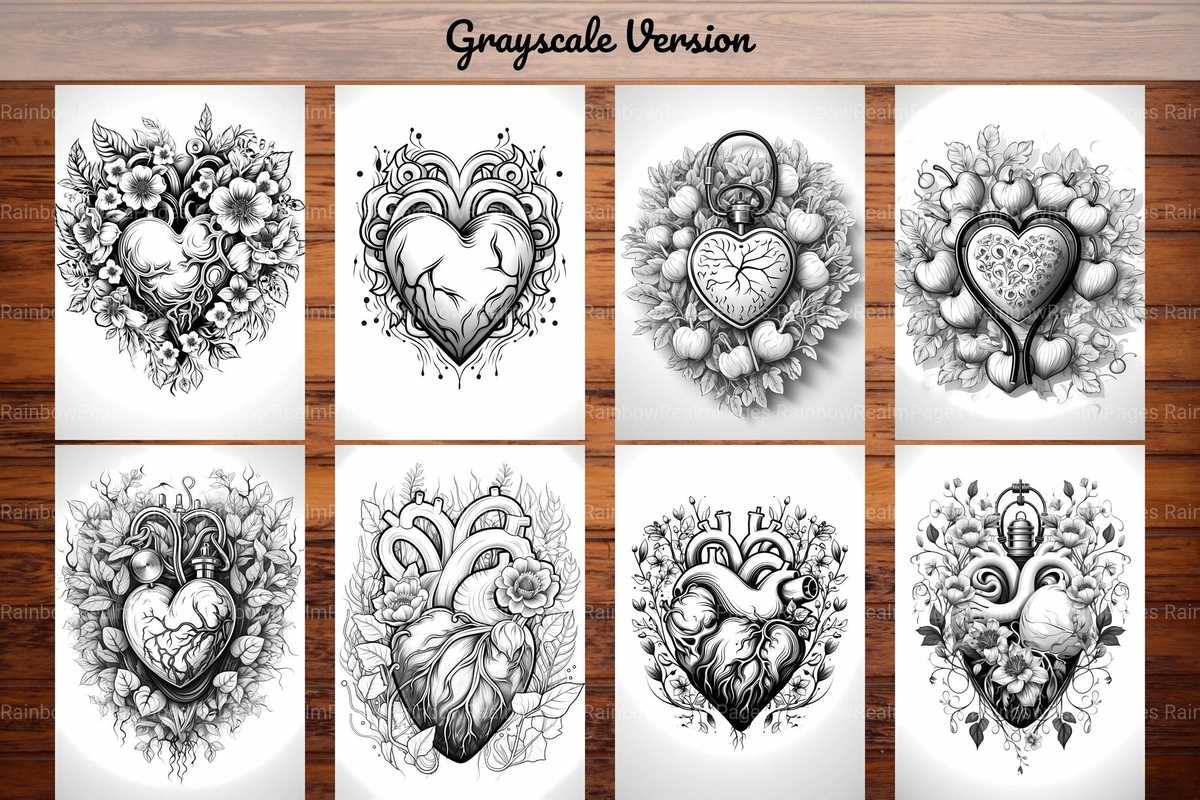 Heartbeat Valentines Day Coloring Books - CraftNest