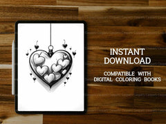 Heartbeat Valentines Day Coloring Books - CraftNest