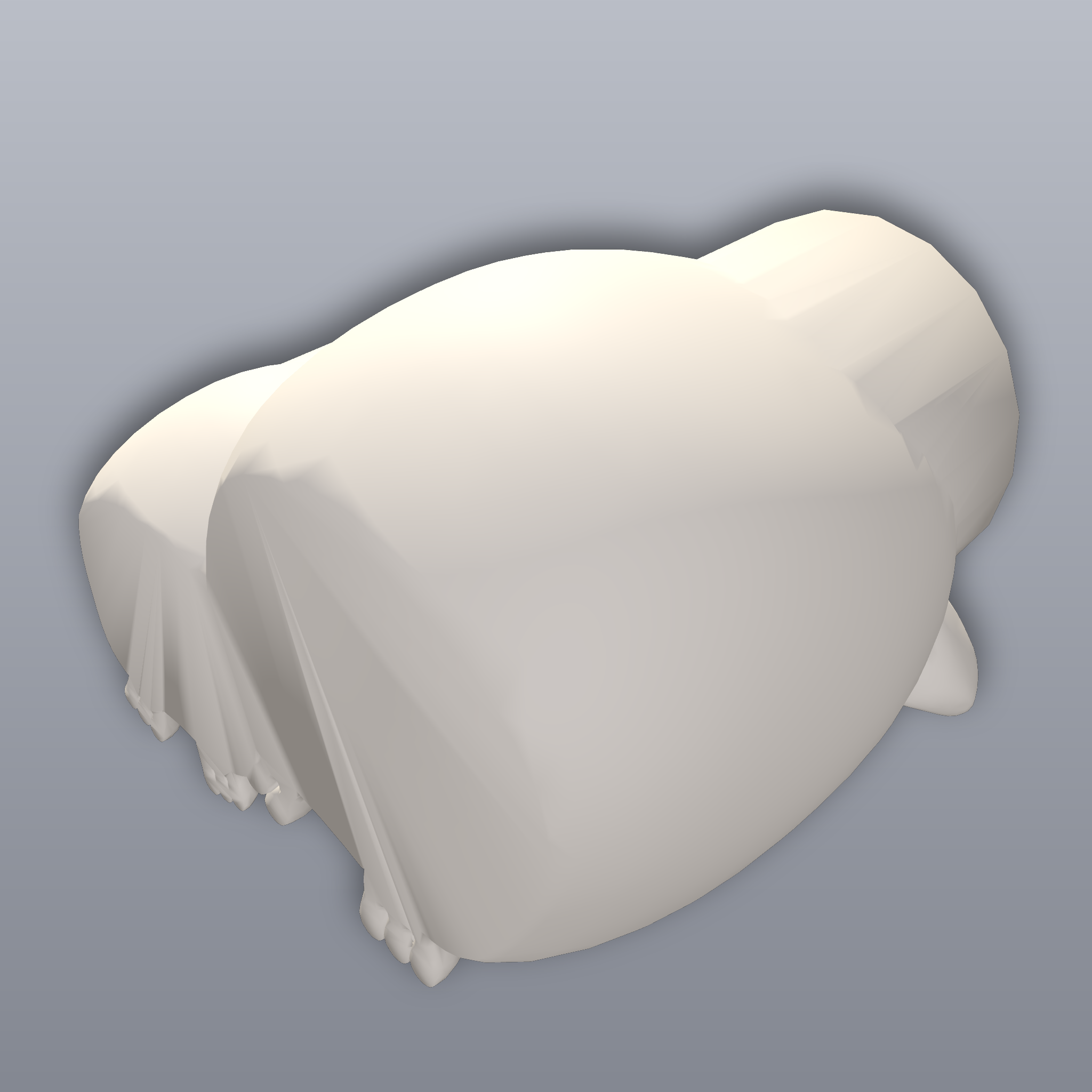 Hedgehog Planter 3D Print STL File