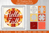 Hello Fall 3D Layered Shadow Box SVG Bundle
