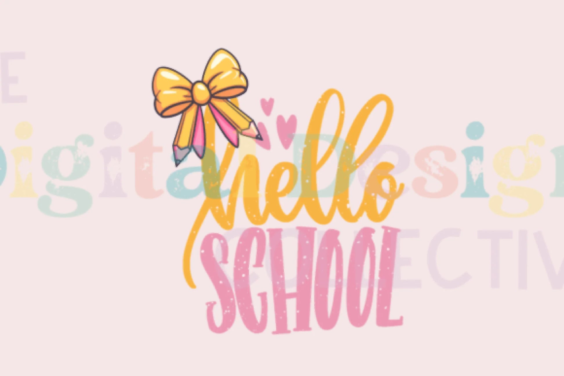 Chic Coquette School Graphic Design Clipart Bundle - CraftNest - Digital Crafting and Art