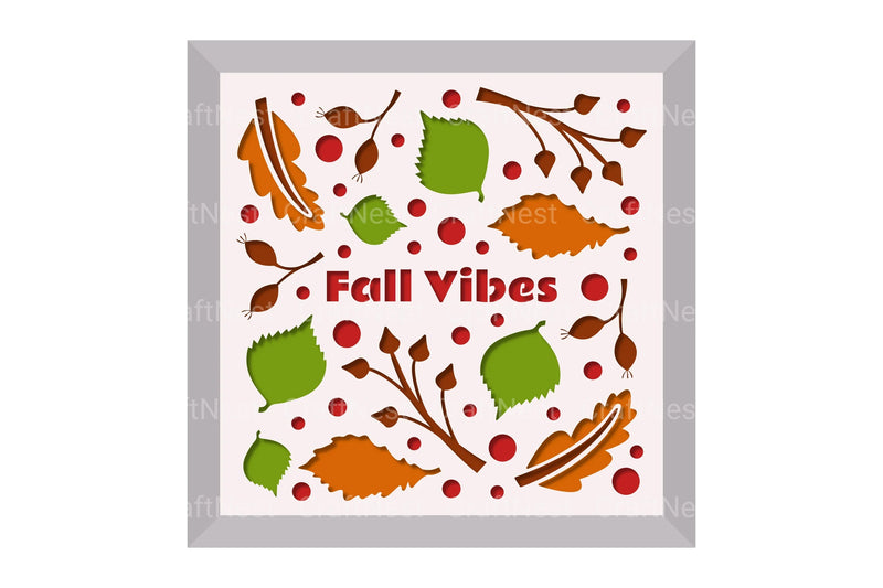 Hello Fall Folk Art Layered Papercut Clipart Bundle - CraftNest - Digital Crafting and Art