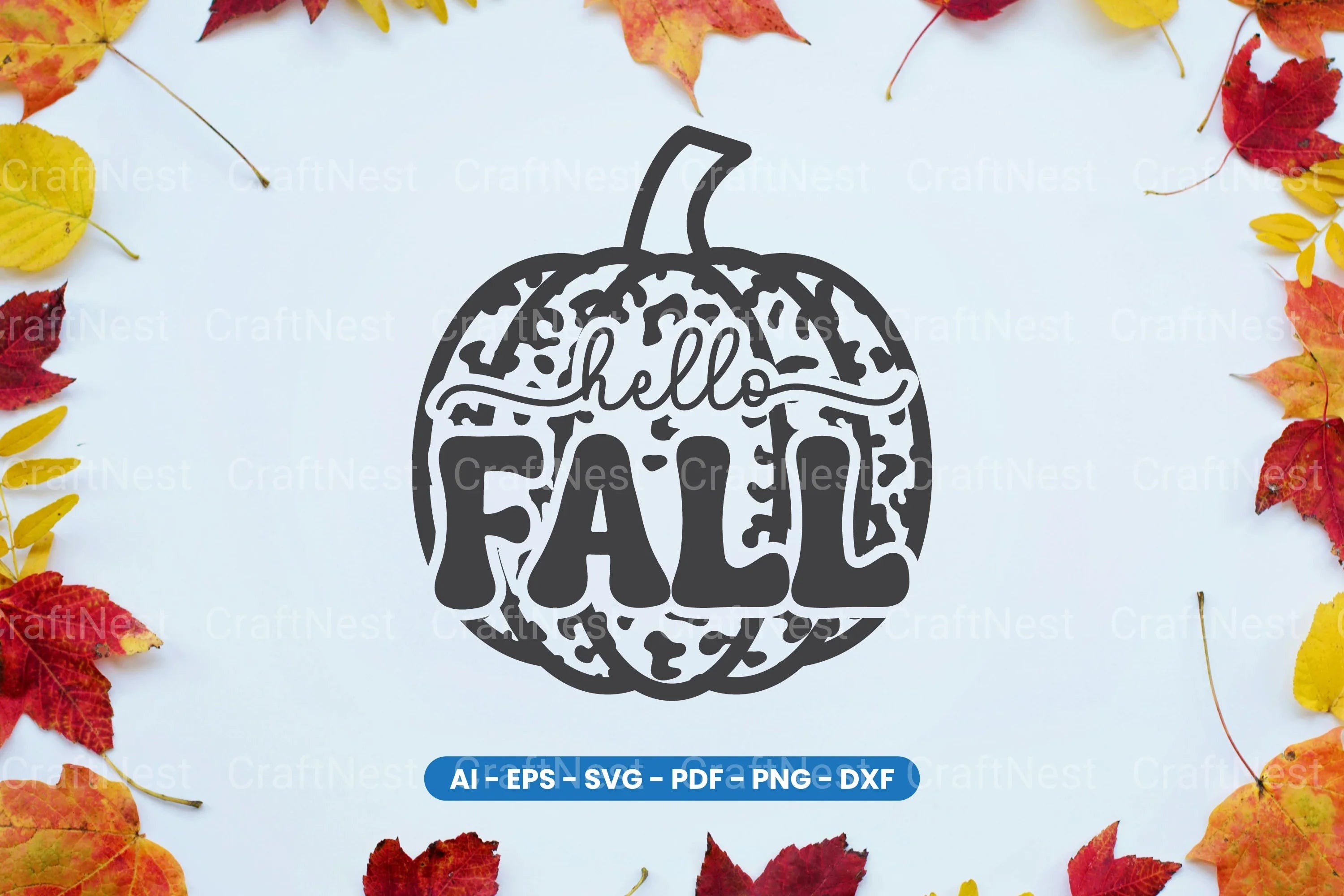 Hello Fall SVG Bundle - CraftNest - Digital Crafting and Art
