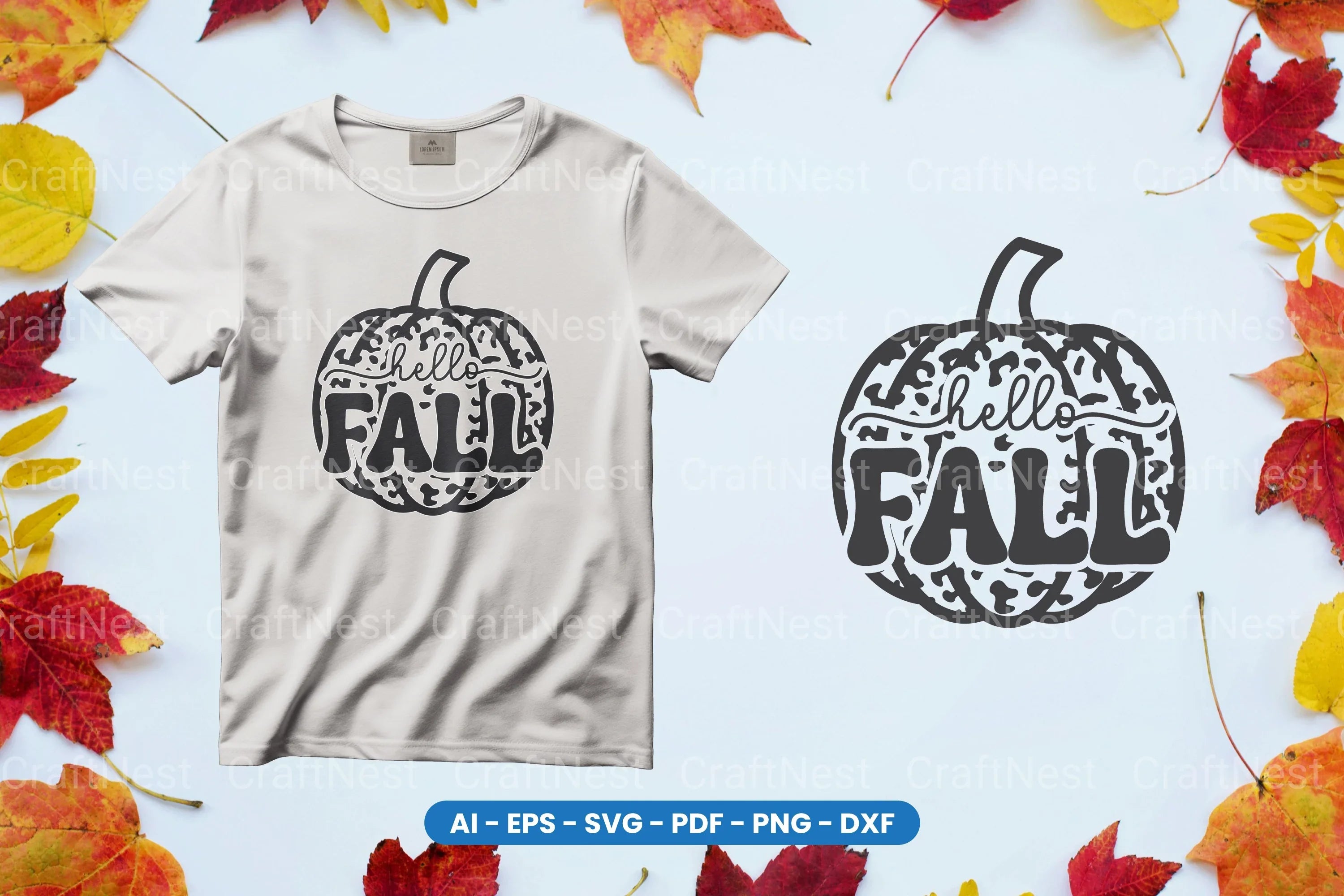 Hello Fall SVG Bundle - CraftNest - Digital Crafting and Art