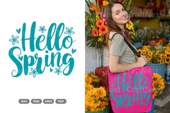 Hello Spring SVG Bundle - Cut File Collection - CraftNest - Digital Crafting and Art