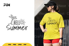 Hello Summer SVG Bundle - CraftNest - Digital Crafting and Art