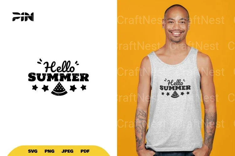 Hello Summer SVG Bundle - CraftNest - Digital Crafting and Art