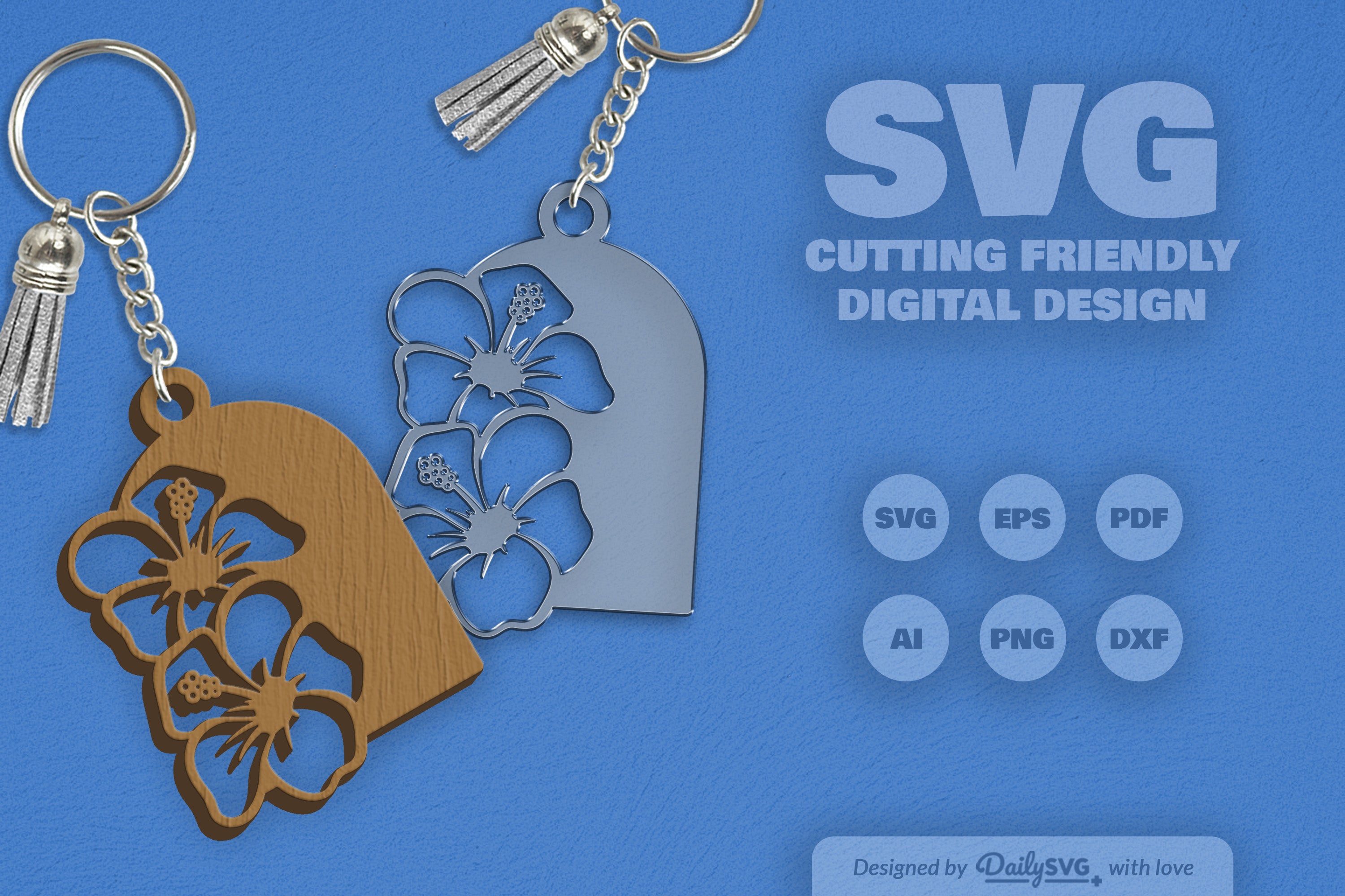 Hibiscus Flower SVG Bundle 4