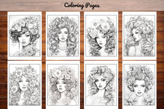 Beautiful High Fashion Coloring Book - CraftNest - Digital Crafting and Art
