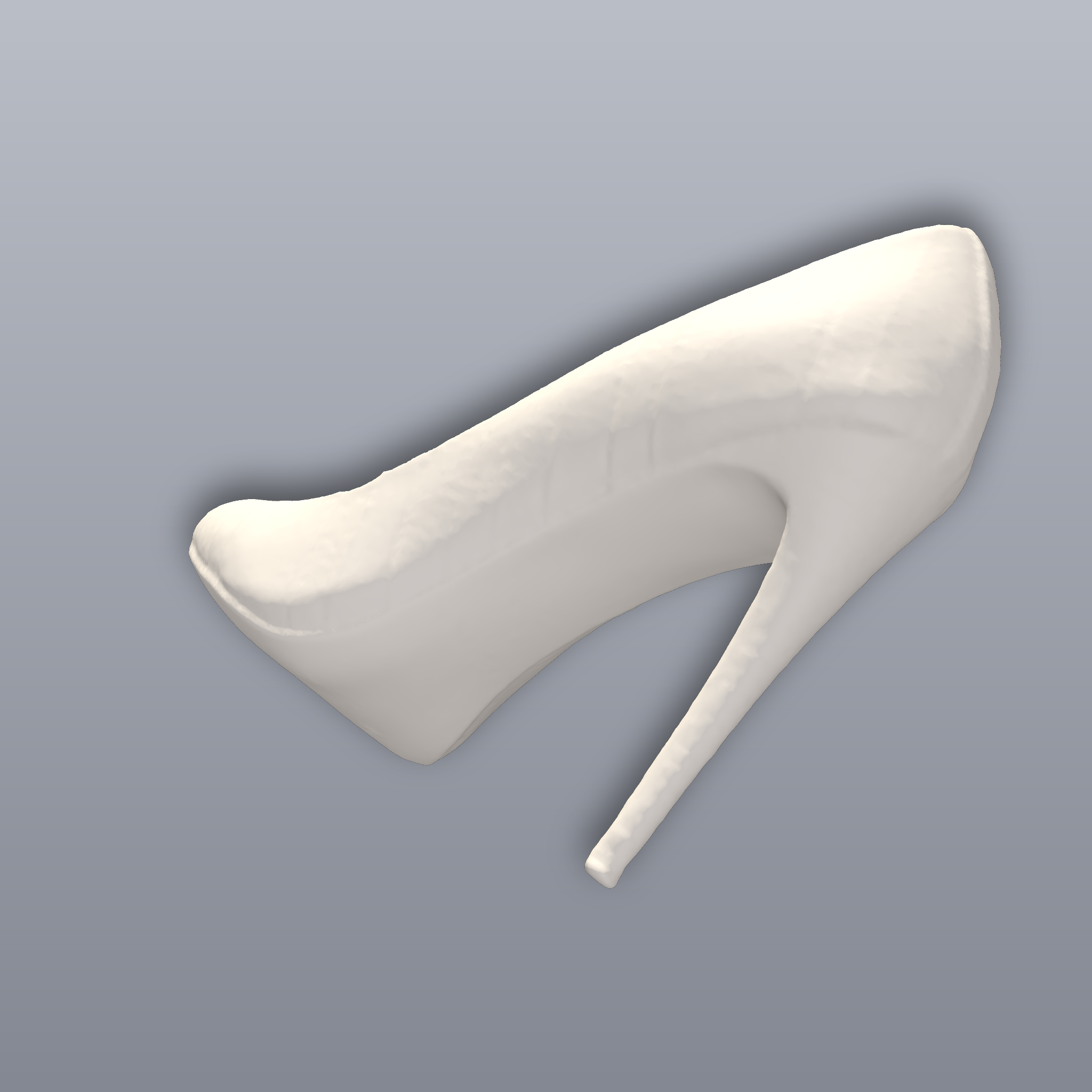 High Heel Shoe 3D Print STL File