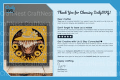 Highland Cow Floral Papercut SVG Bundle 1 - CraftNest - Digital Crafting and Art