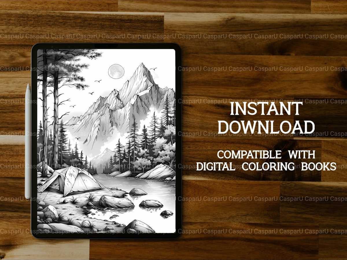 Hiking Coloring Books - CraftNest - Digital Crafting and Art