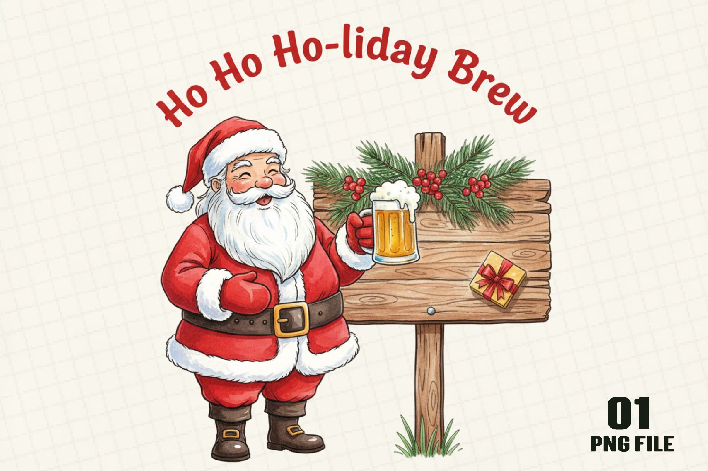 Holiday Brew Clipart Bundle