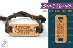 Hocus Pocus Laser Cut Bracelet SVG Bundle - CraftNest - Digital Crafting and Art