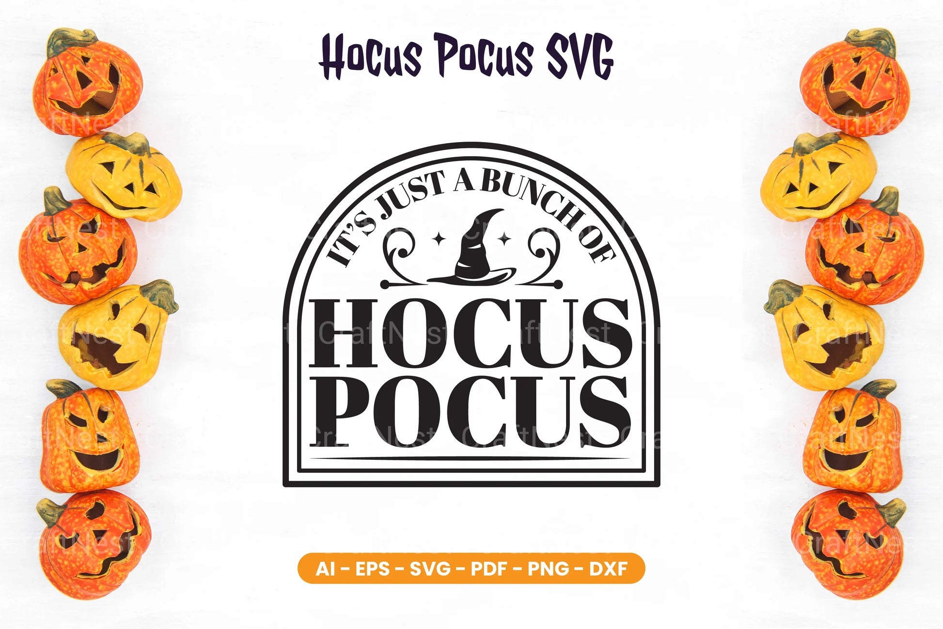 Hocus Pocus SVG Bundle - CraftNest - Digital Crafting and Art