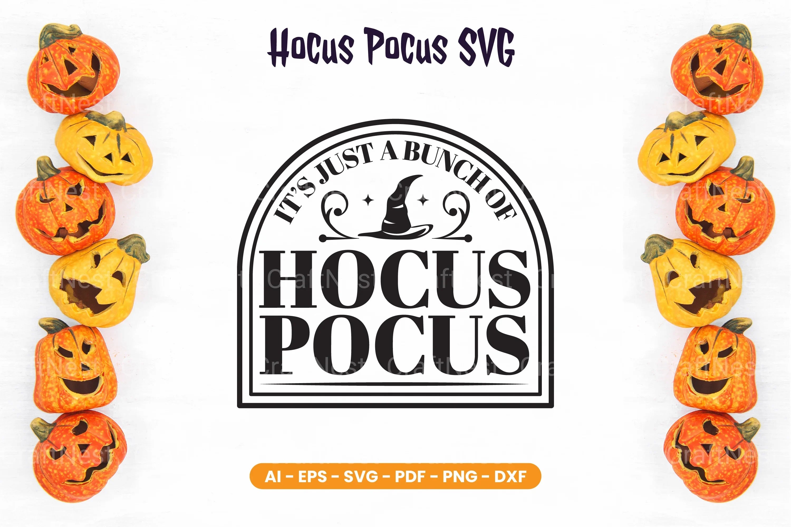 Hocus Pocus SVG Bundle - CraftNest - Digital Crafting and Art