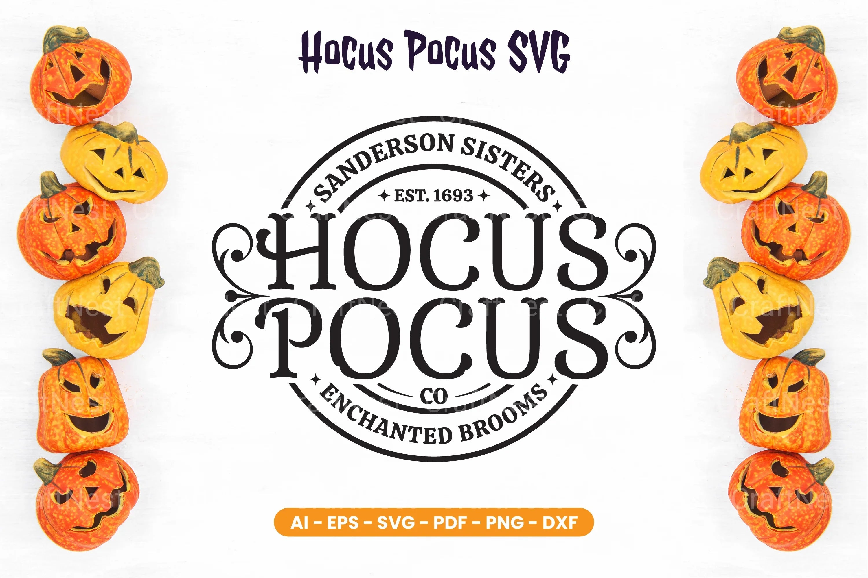 Hocus Pocus 2 SVG Bundle - CraftNest - Digital Crafting and Art