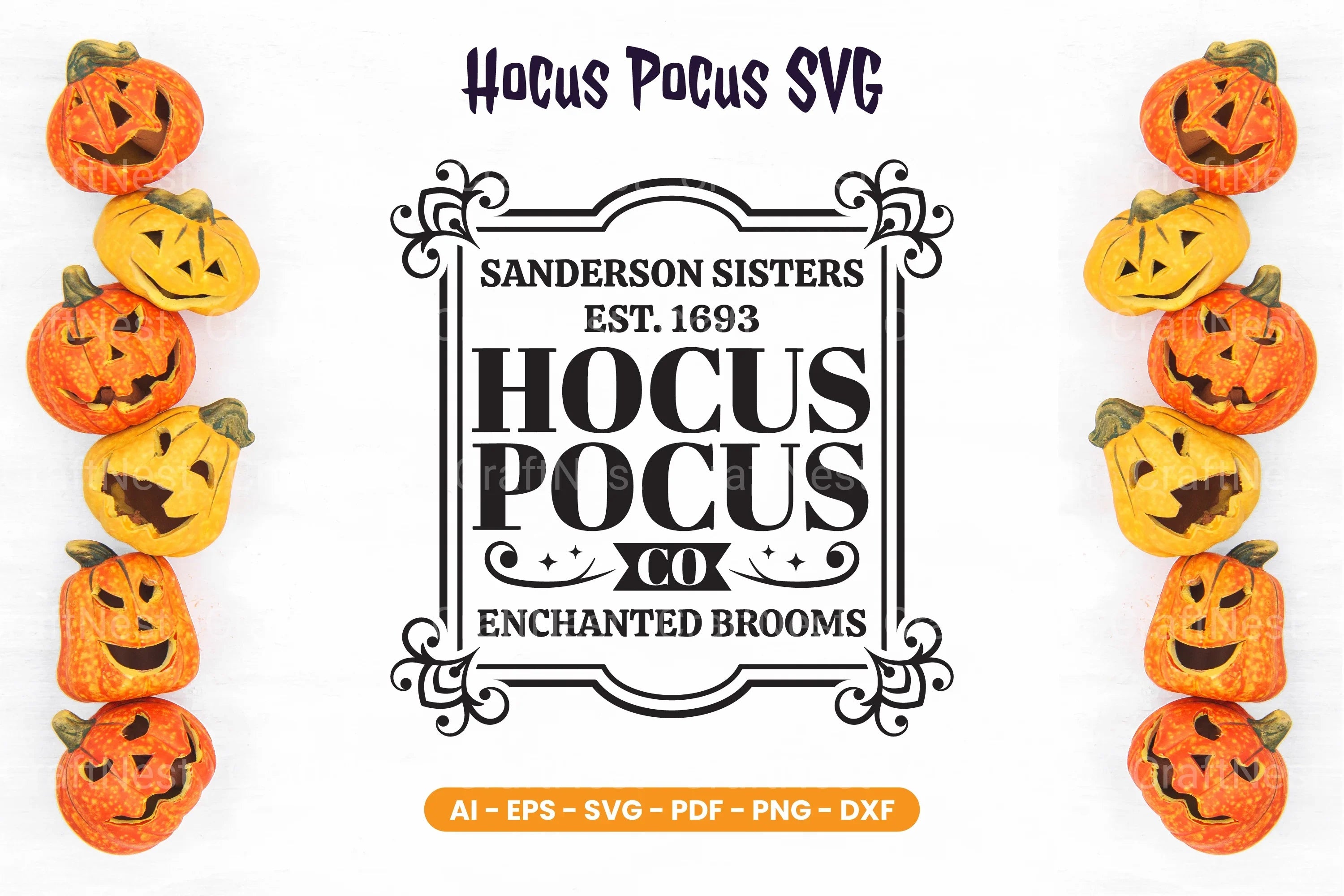 Hocus Pocus 3 SVG Bundle - CraftNest - Digital Crafting and Art