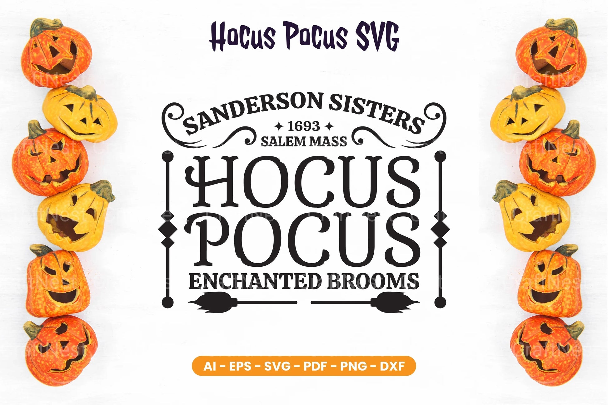 Hocus Pocus SVG Bundle - CraftNest - Digital Crafting and Art