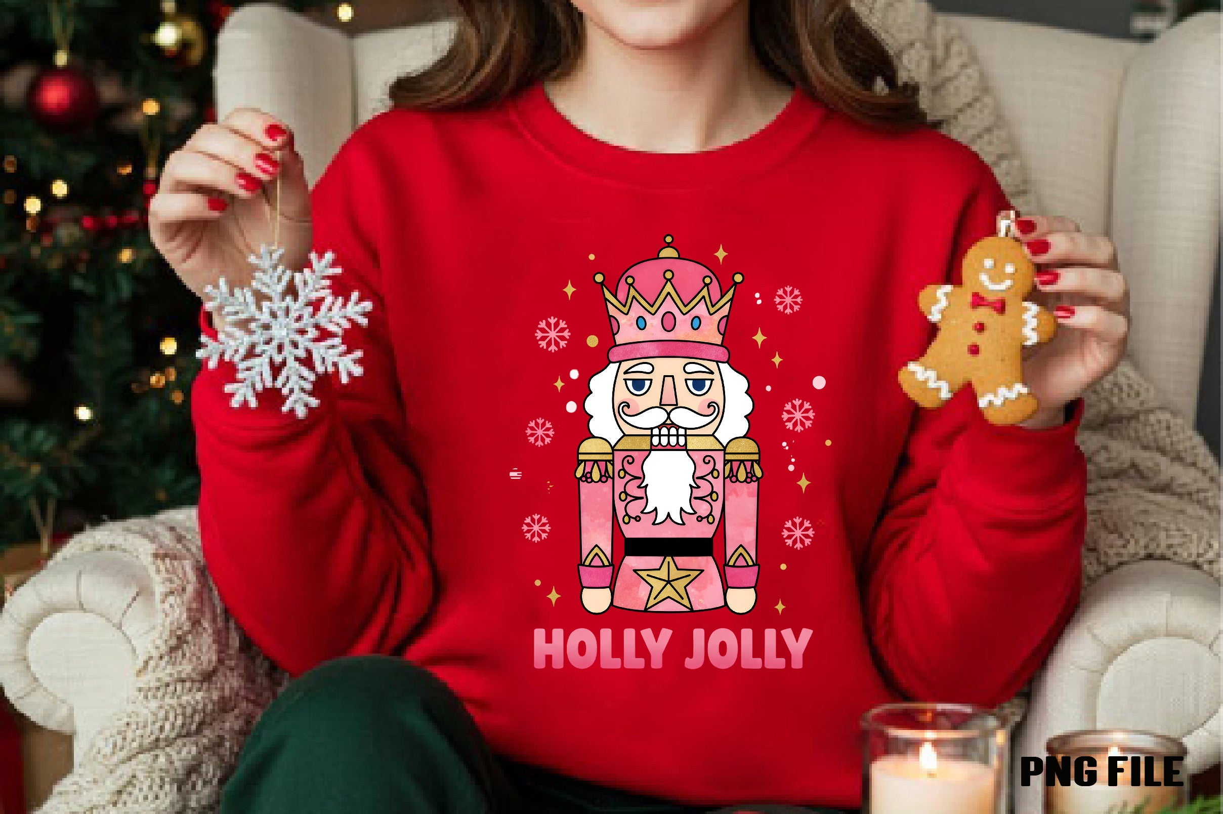 Holly Jolly Christmas Clipart Bundle