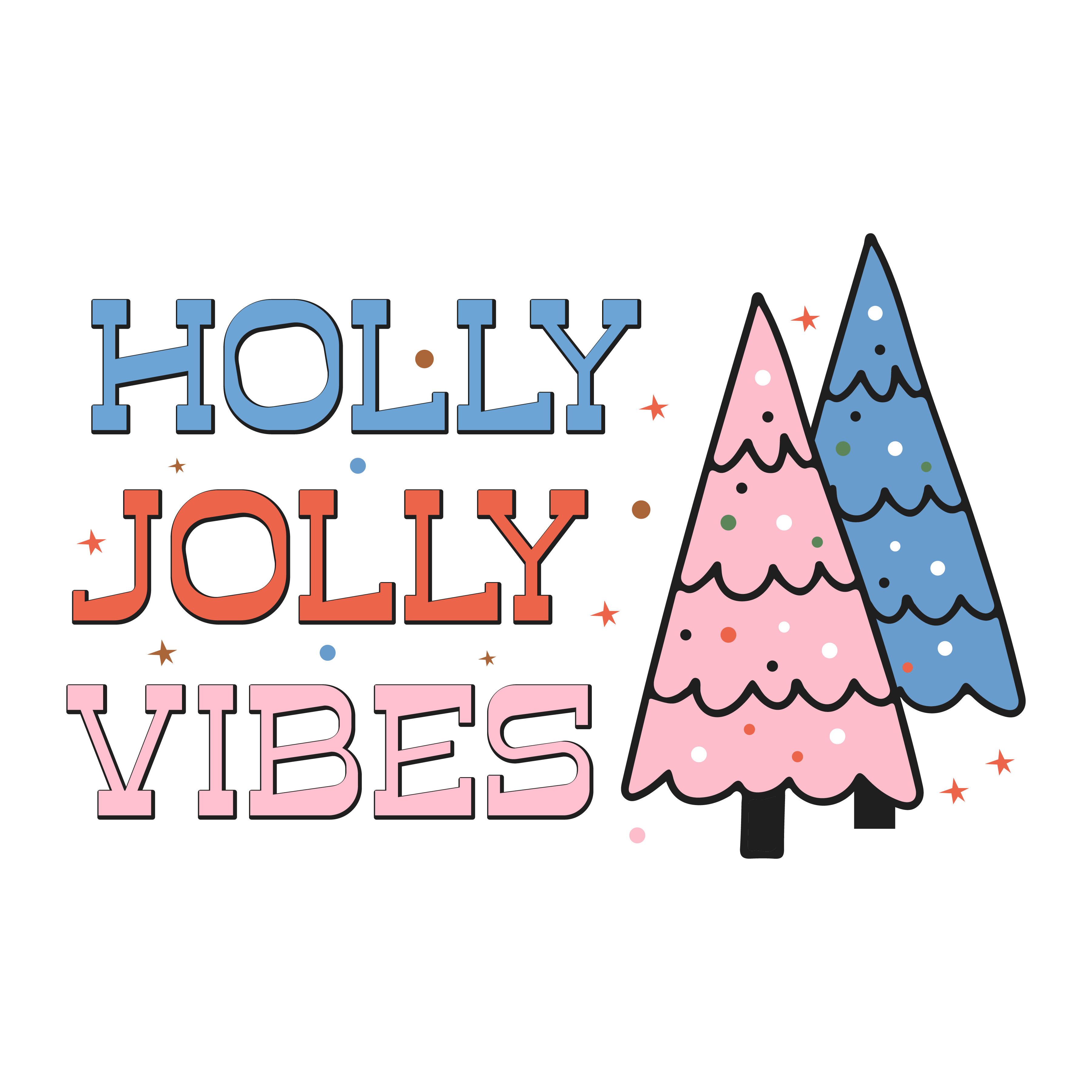 Holly Jolly Vibes Clipart Bundle 2 - CraftNest - Digital Crafting and Art