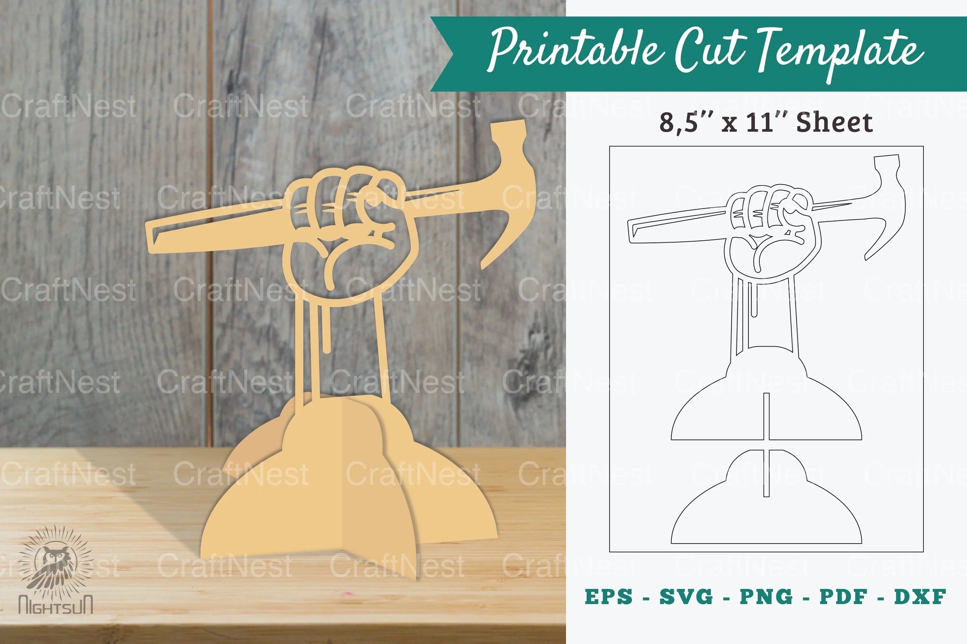 Home Repair Printable Cut Template Bundle - CraftNest - Digital Crafting and Art