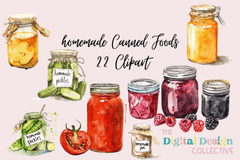 Canned Foods Clipart Bundle - CraftNest - Digital Crafting and Art