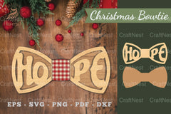 Hope Laser Cut Bowtie Clipart Bundle - CraftNest - Digital Crafting and Art