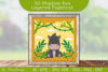 Horse Animals Shadow Box Layered Papercut SVG Bundle