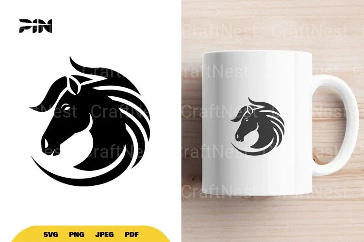 Horse Logo SVG Bundle - CraftNest - Digital Crafting and Art