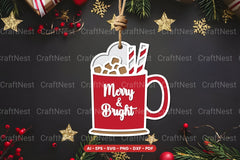 Hot Cocoa Lasercut SVG Bundle - CraftNest - Digital Crafting and Art