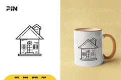 House Doodle SVG Bundle - CraftNest - Digital Crafting and Art