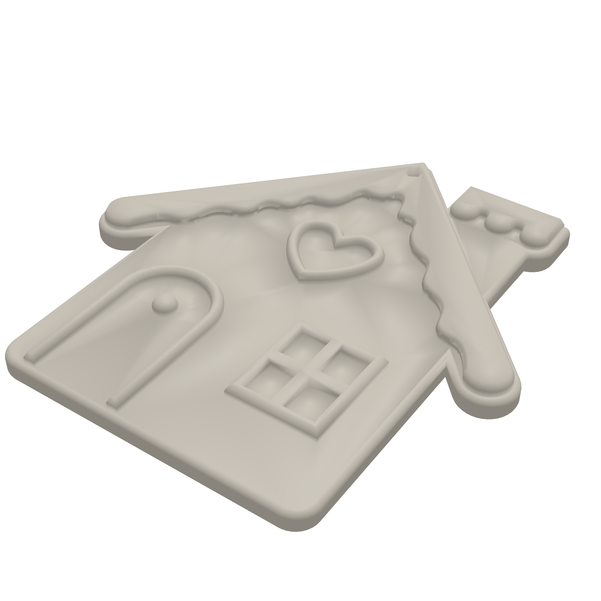 House 3D Print STL File