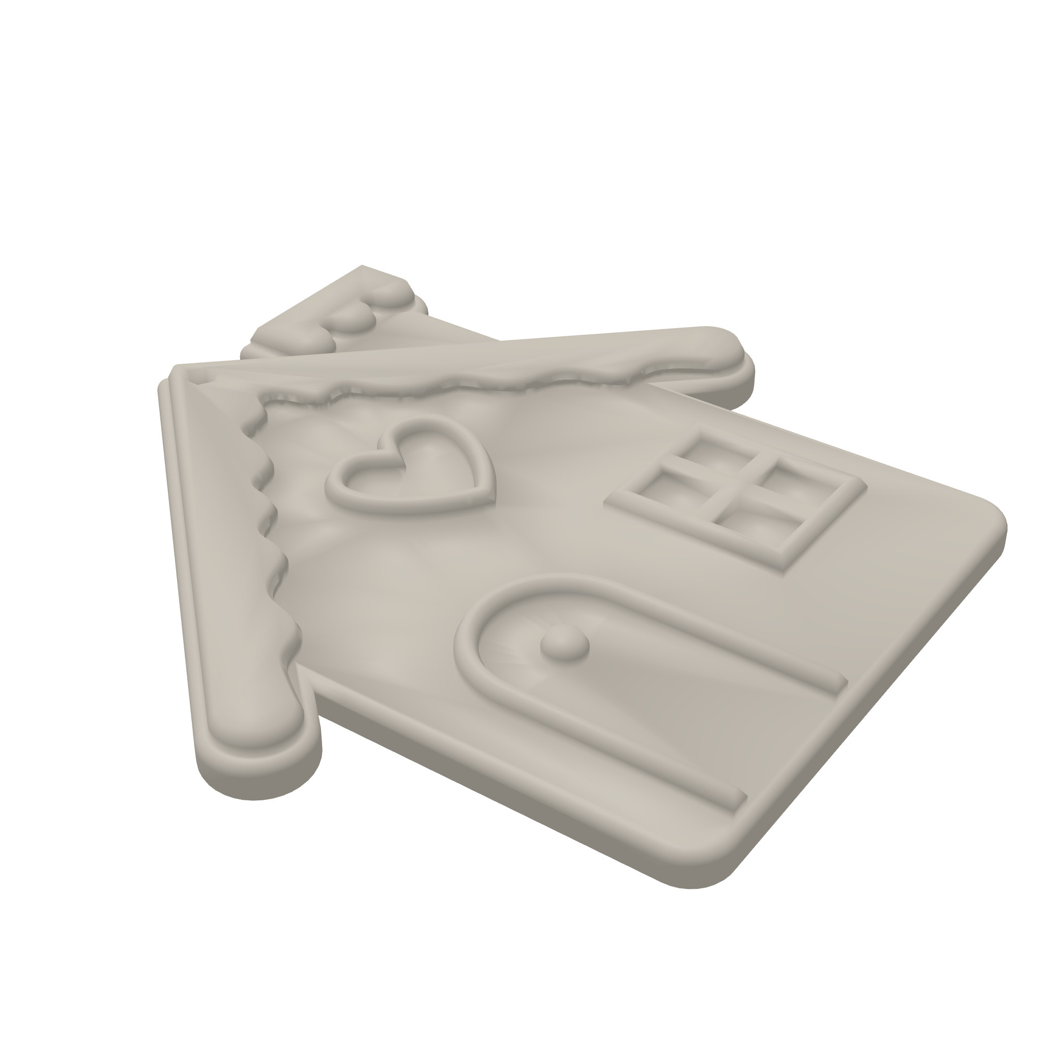House 3D Print STL File