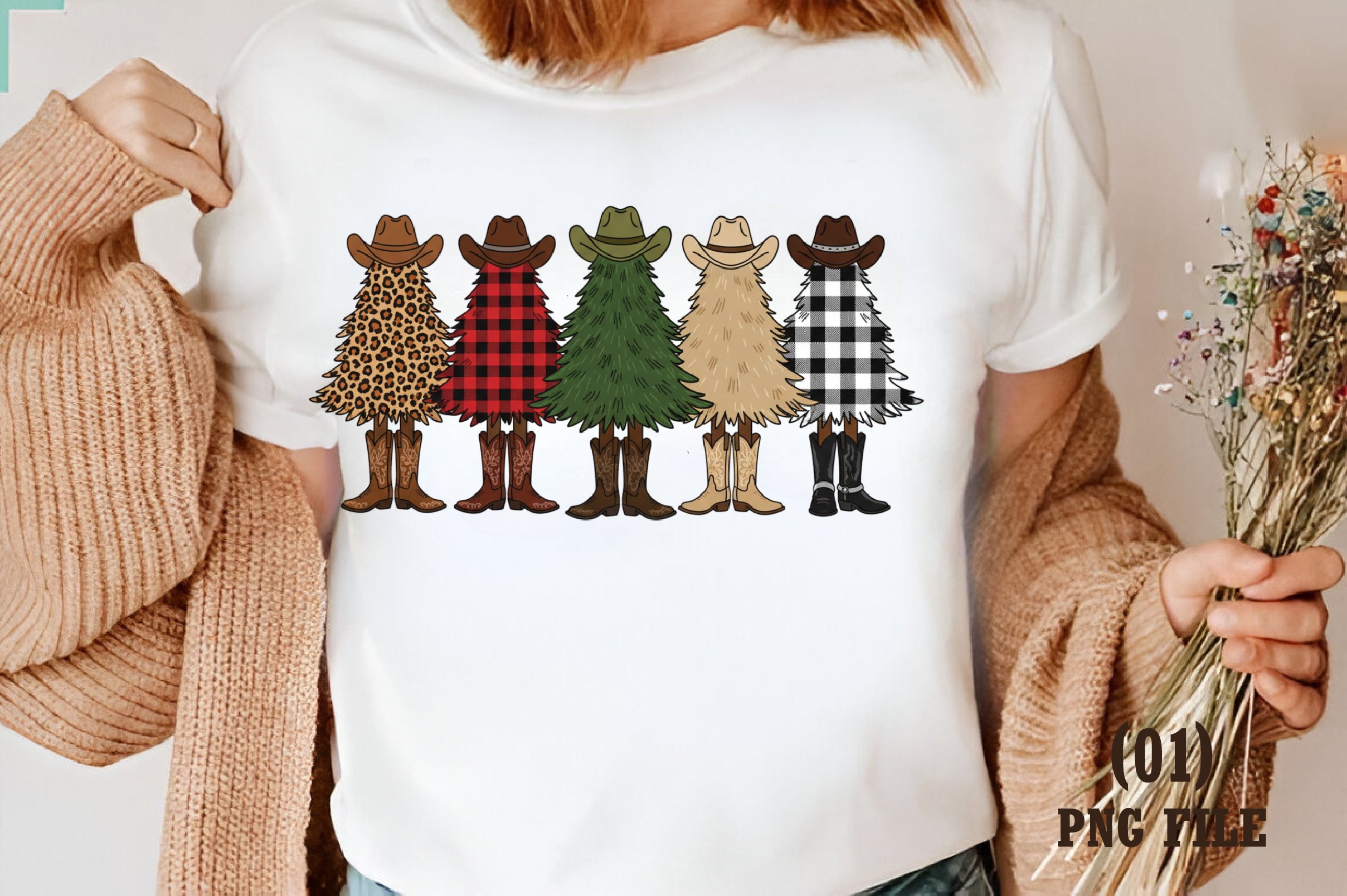 Howdy Christmas Western Clipart Bundle