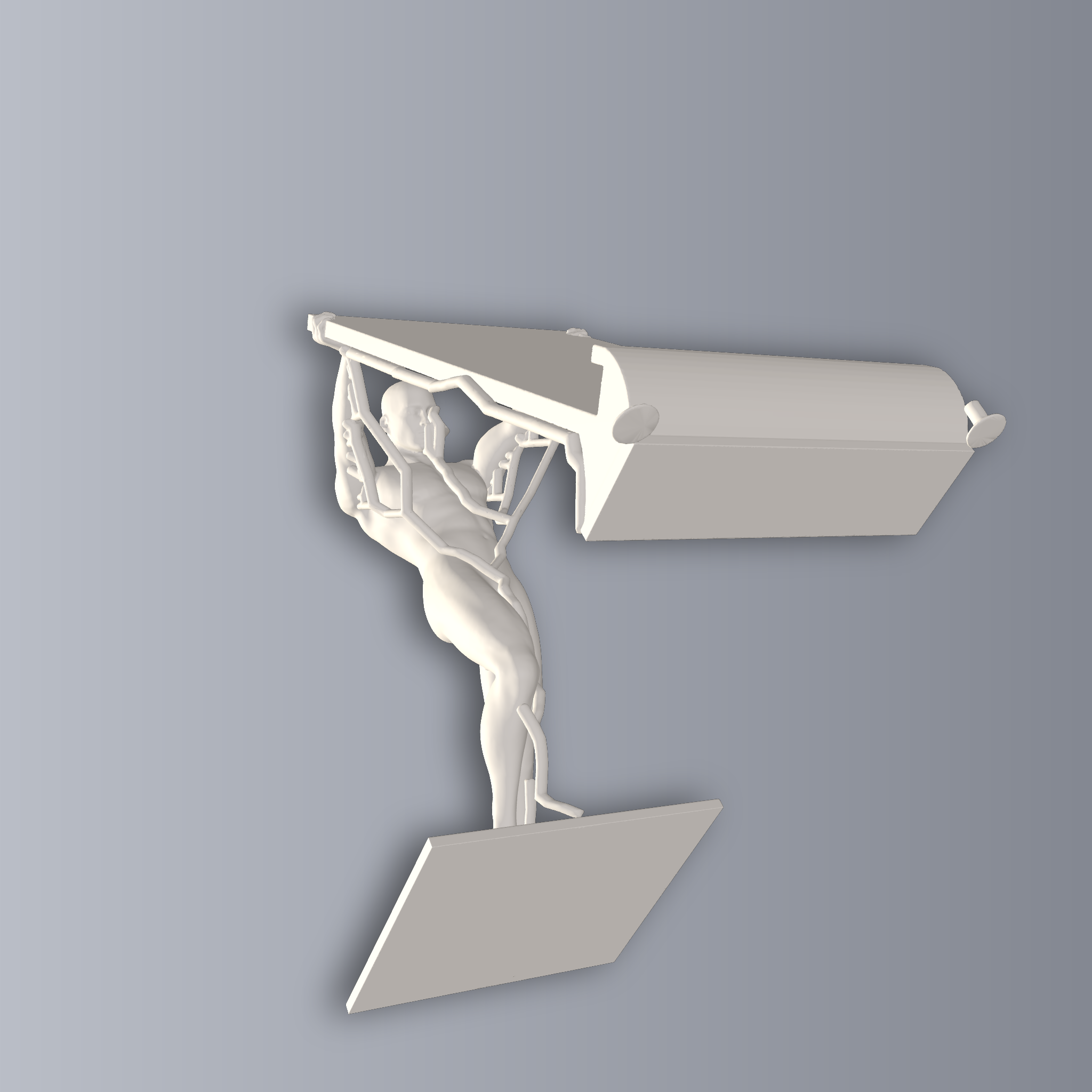 Human Stand 3D Print STL File