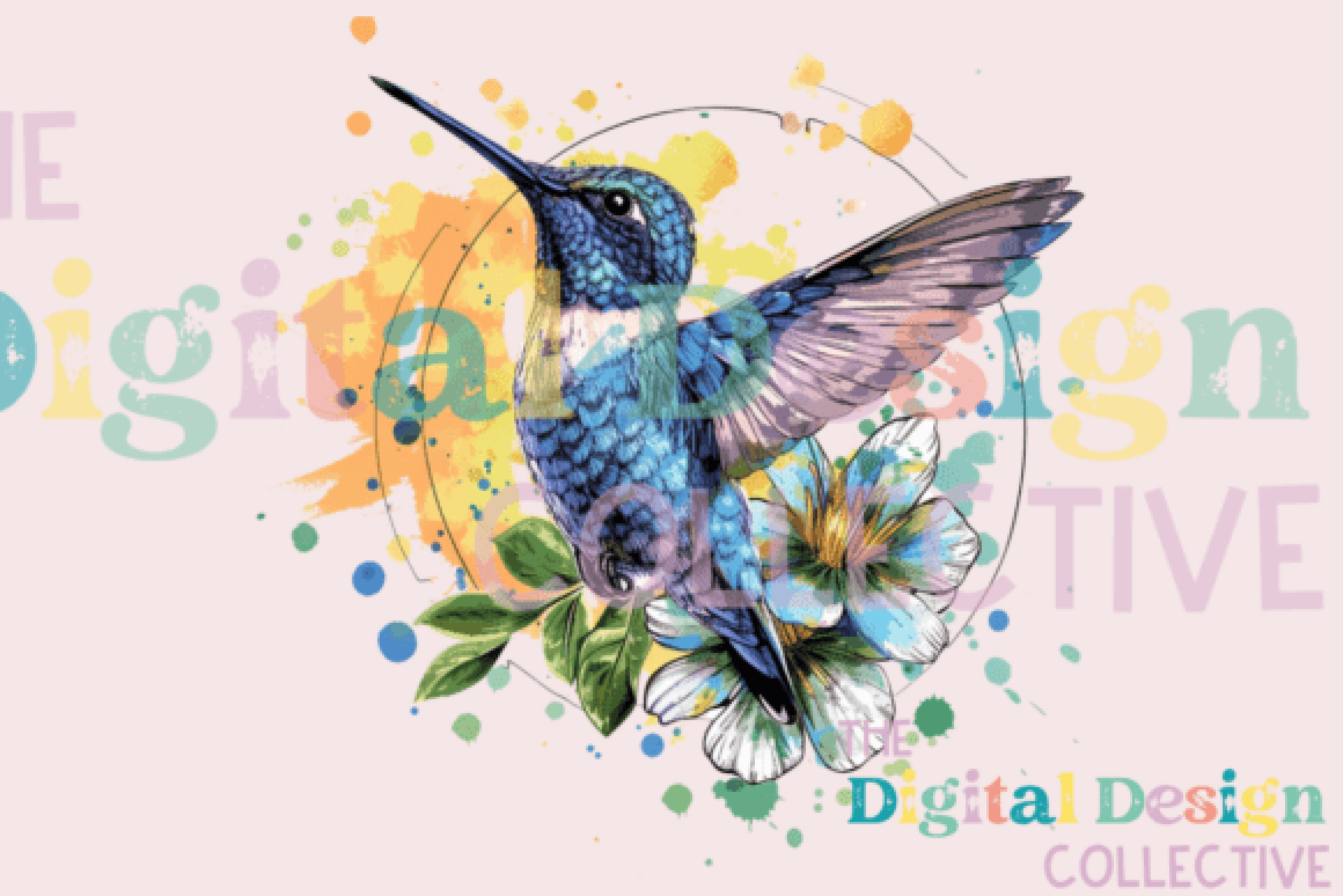 Hummingbird Clipart Bundle