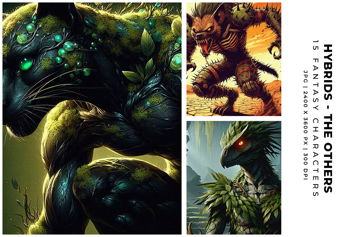 Hybrids: The Others - Characters