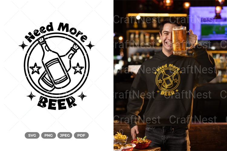 Need Beer SVG Bundle - CraftNest - Digital Crafting and Art