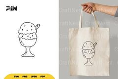 Ice Cream SVG Bundle - CraftNest - Digital Crafting and Art