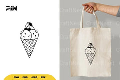 Ice Cream SVG Bundle - CraftNest - Digital Crafting and Art