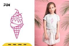 Ice Cream SVG Bundle - CraftNest - Digital Crafting and Art