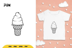 Ice Cream SVG Bundle - CraftNest - Digital Crafting and Art