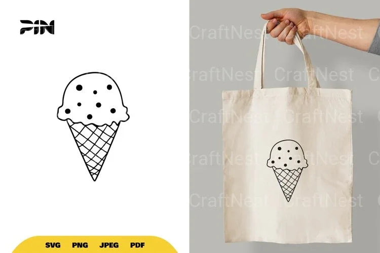 Ice Cream SVG Bundle - CraftNest - Digital Crafting and Art