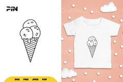 Ice Cream SVG Bundle - CraftNest - Digital Crafting and Art