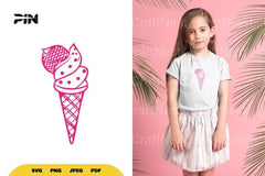 Ice Cream SVG Bundle - CraftNest - Digital Crafting and Art