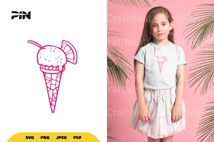 Ice Cream SVG Bundle - CraftNest - Digital Crafting and Art