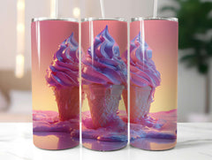 Ice Cream 1 Tumbler Wrap - CraftNest - Digital Crafting and Art