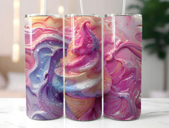 Ice Cream 1 Tumbler Wrap - CraftNest - Digital Crafting and Art