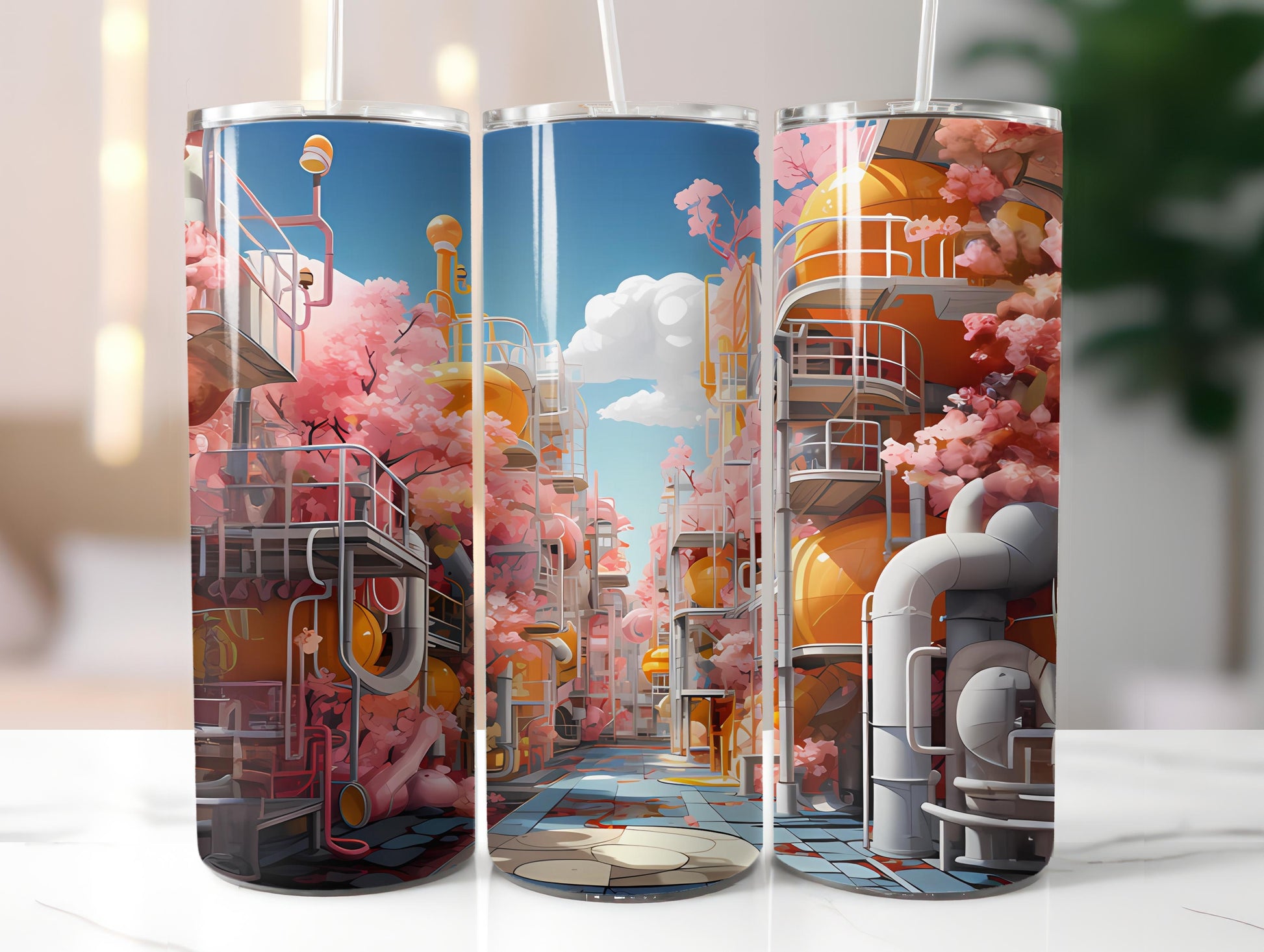 Industrial Spring 3 Tumbler Wrap - CraftNest